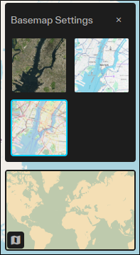Selecting a Basemap